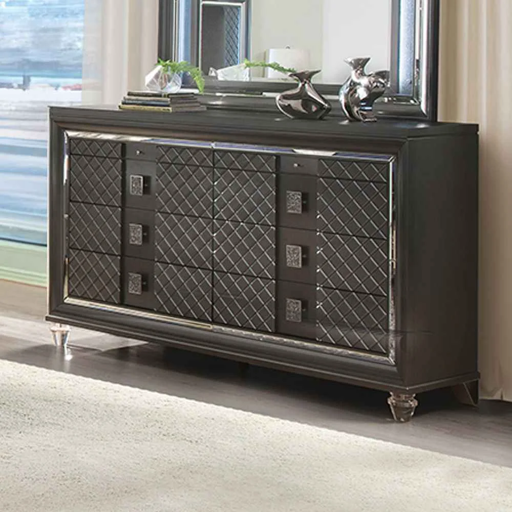 Clean Sawyer – Dresser – Metallic Gray Lightweight