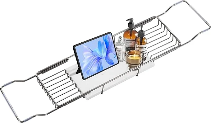 Safe BVL Bathtub Tray Stainless Steel Lightweight