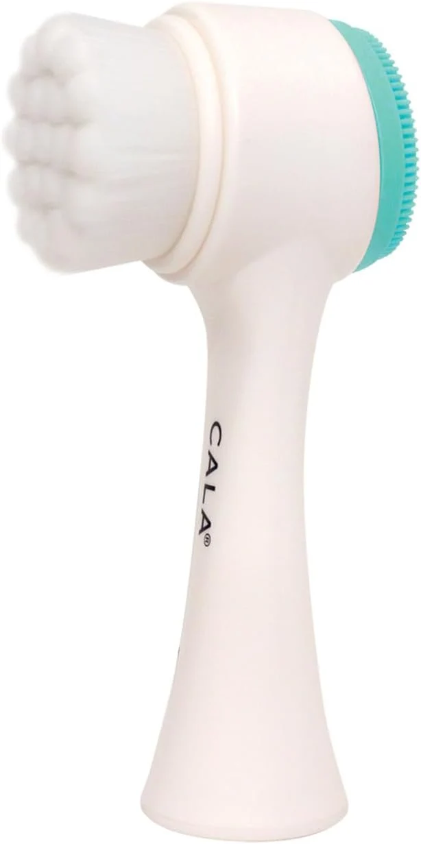 High-Quality CALA Dual-Action Facial Cleansing Brush Superfine Soft Bristles Deep Clean Certified