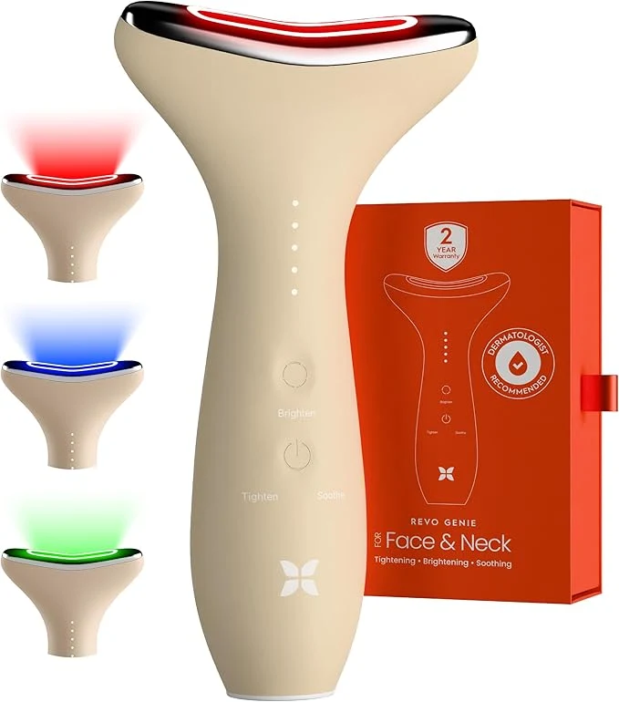 Comfortable REVO Genie 3-in-1 Face Neck Beauty Massager Innovative