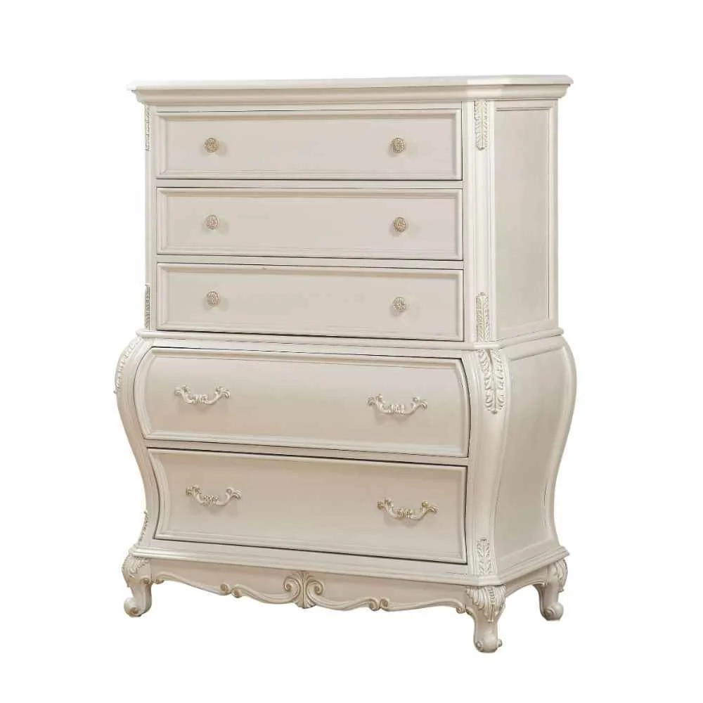 Flexible Chantelle – Chest – Pearl White High-Grade