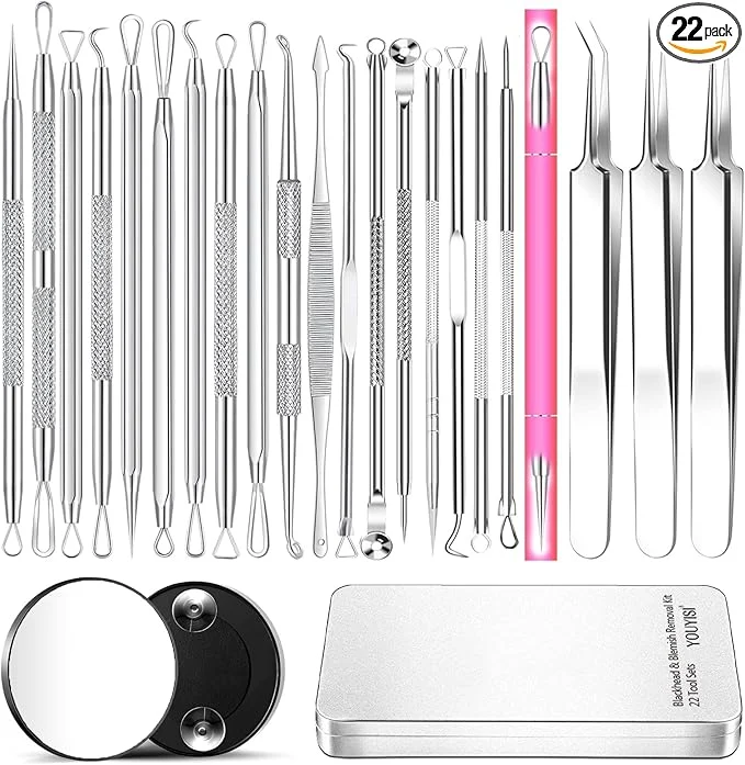 Official 22 Pcs Pimple Popper Tool Powerful