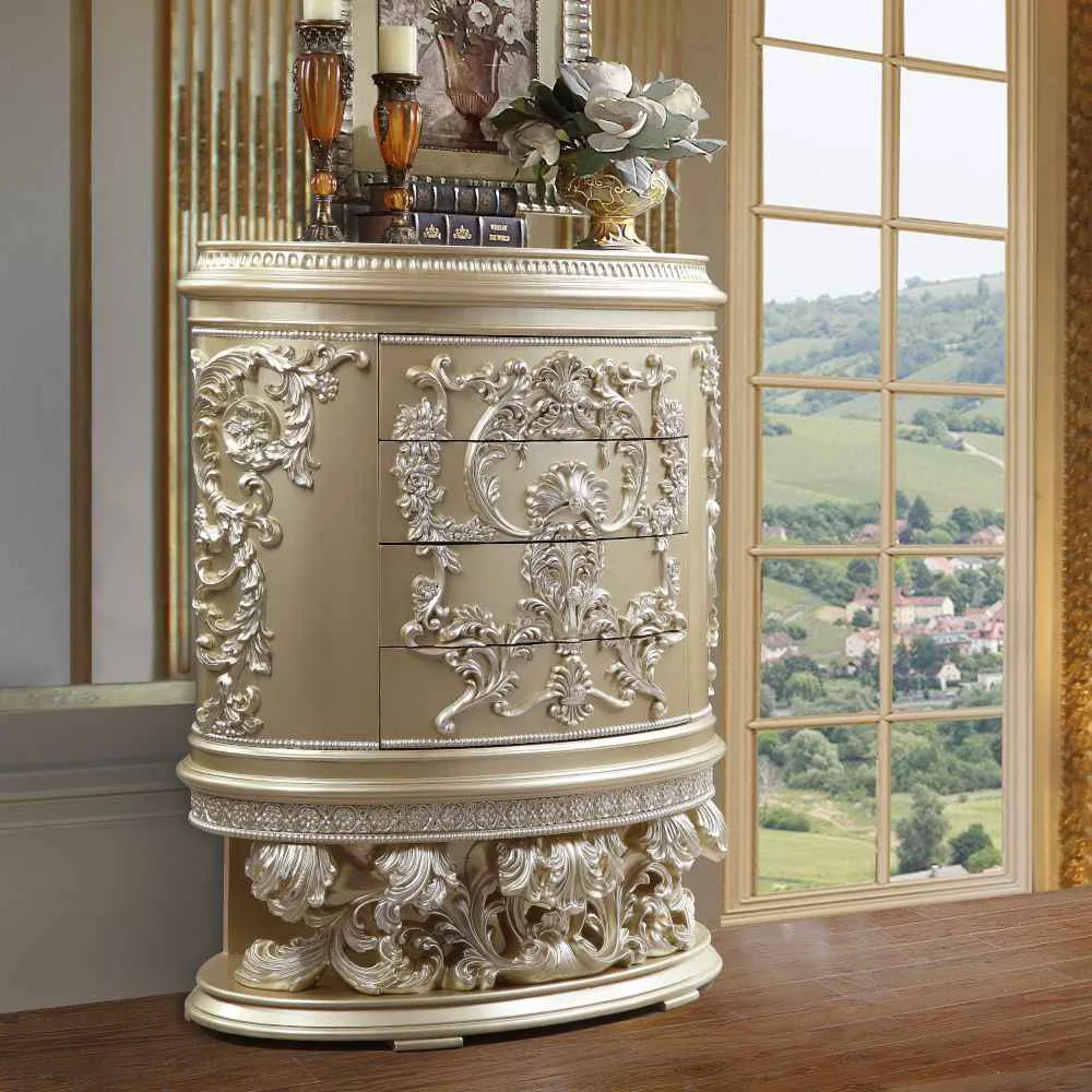 High-Quality Vatican – Chest – Champagne Silver Natural