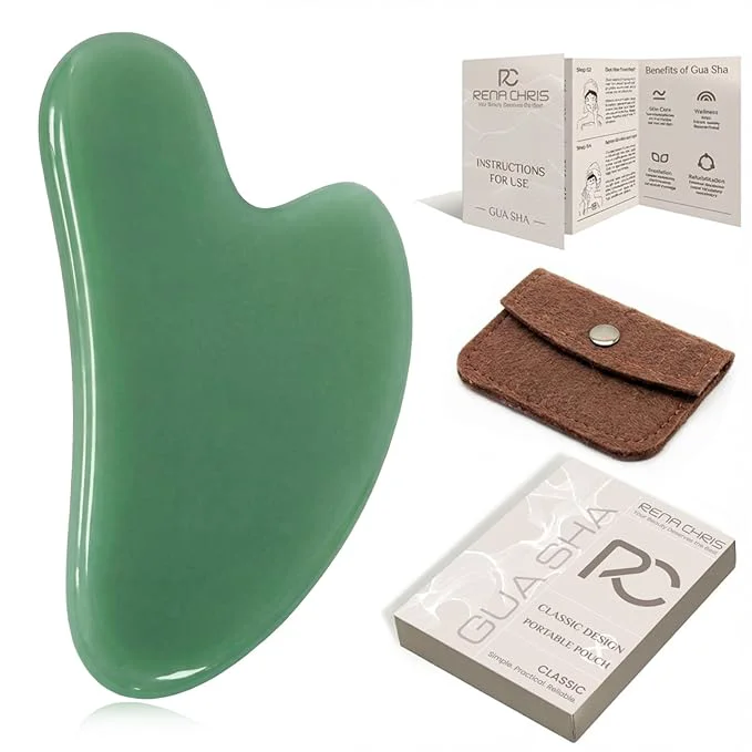 Luxury Rena Chris Gua Sha Facial Tools Manual Massage Tool Sustainable