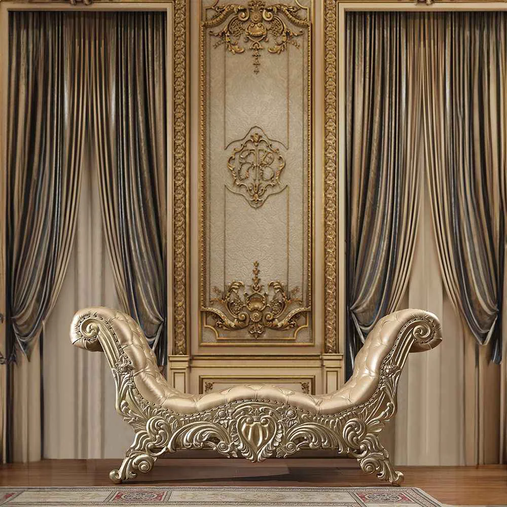 Natural Vatican – Bench – Synthetic Leather Light Gold amp Champagne Silver Superior