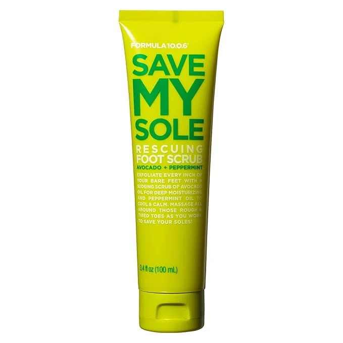 Fine FORMULA 10.0.6 – Save My Sole Rescuing Foot Scrub Exfoliating Foot Treatment Refined