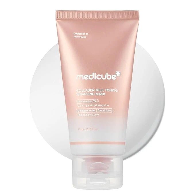 Prestigious medicube Wrapping Mask Collagen Glazed Milky Glow Daytime Peel Off Mask Quick Optimized