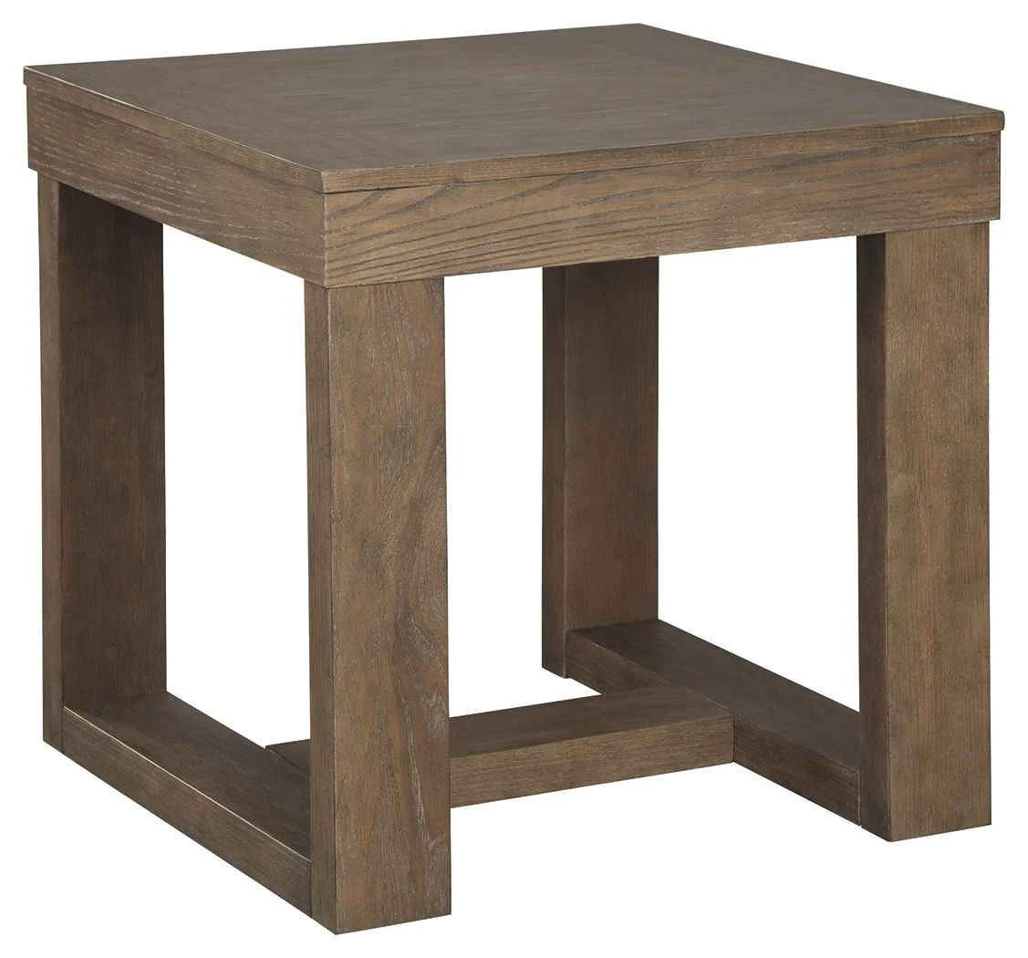 High-Performance Cariton – Square End Table – Gray High-End