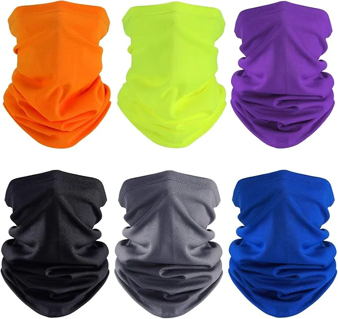 Secure Geyoga 6 Pieces Summer UV Protection Cooling Neck Gaiter Face Clothing Neck High-Performance