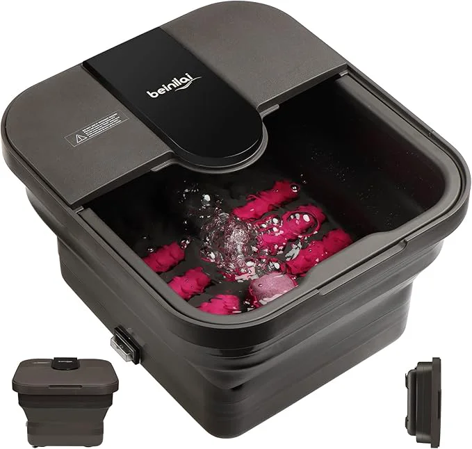 Optimized Beinilai Collapsible Foot Spa Foot Bath Prestigious