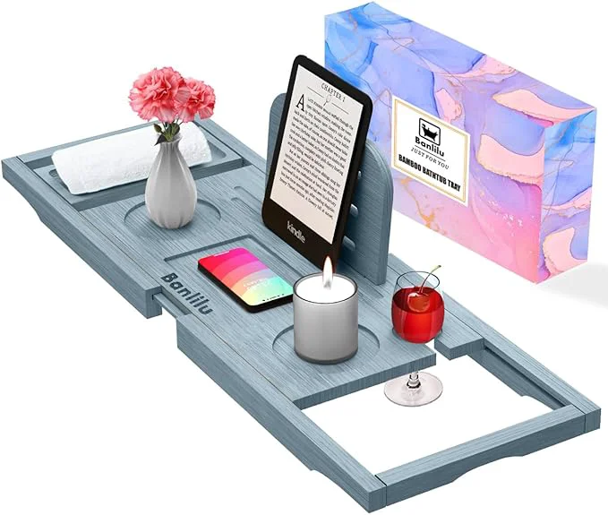 Easy-to-Use Premium Bathtub Caddy Tray Fast
