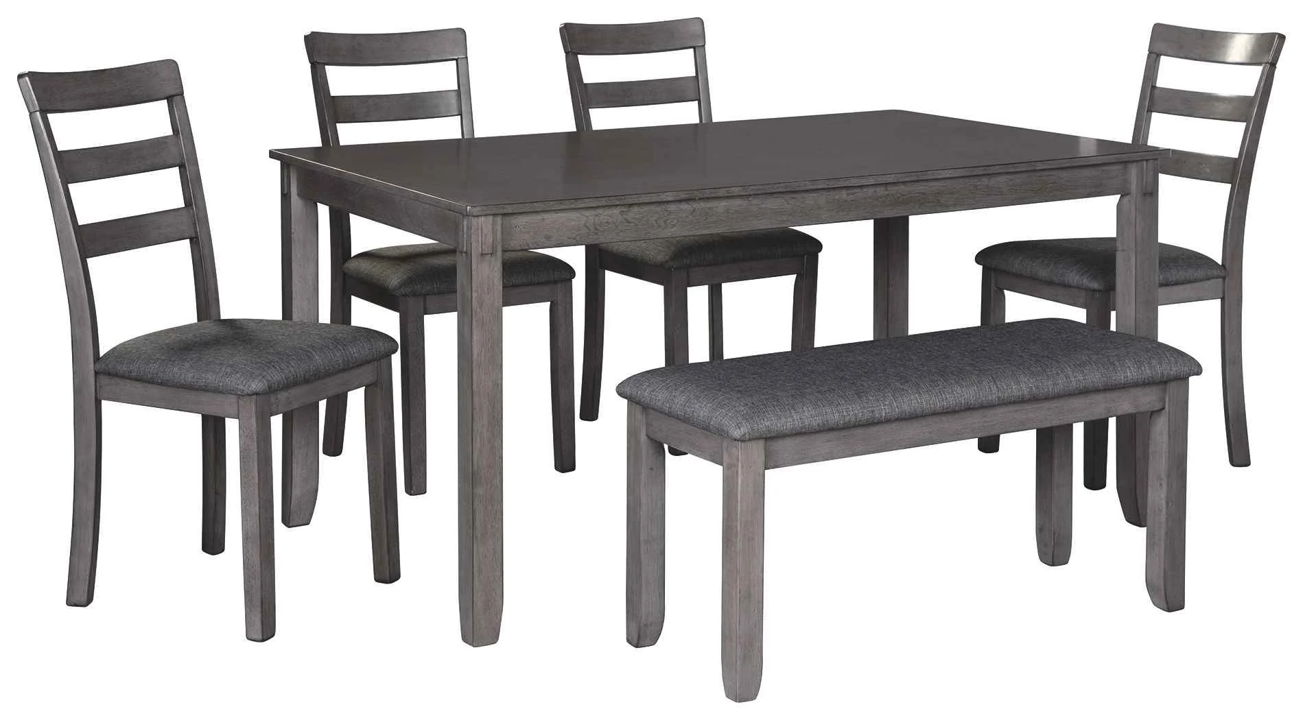 Genuine Bridson – RECT DRM Table Set Set of 6 – Gray Eco-Friendly