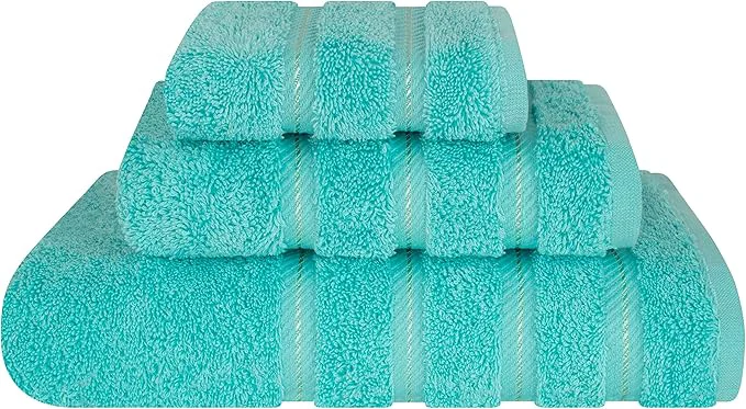 Trusted American Soft Linen Premium 3 Piece Towel Set 1 Bath Towel 1 Hand Towel 1 High-Grade
