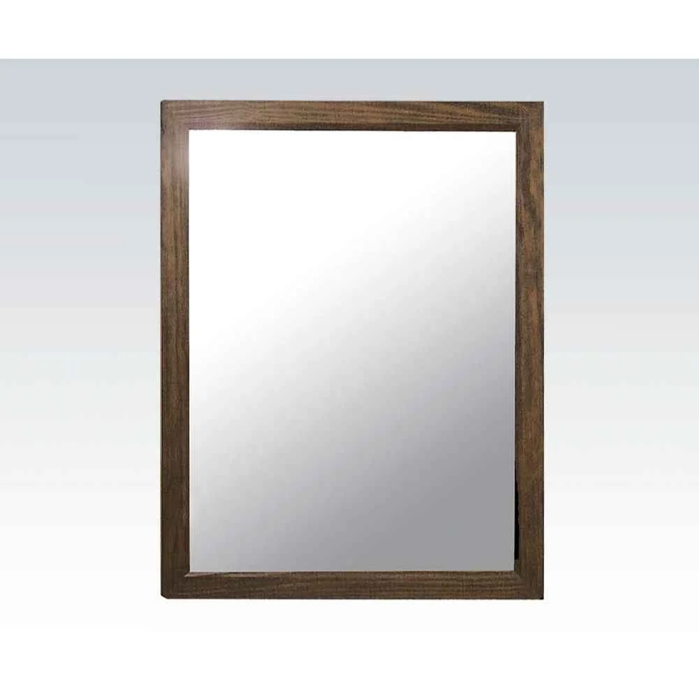 Expertly Made Landon – Mirror – Salvage Brown Exceptional