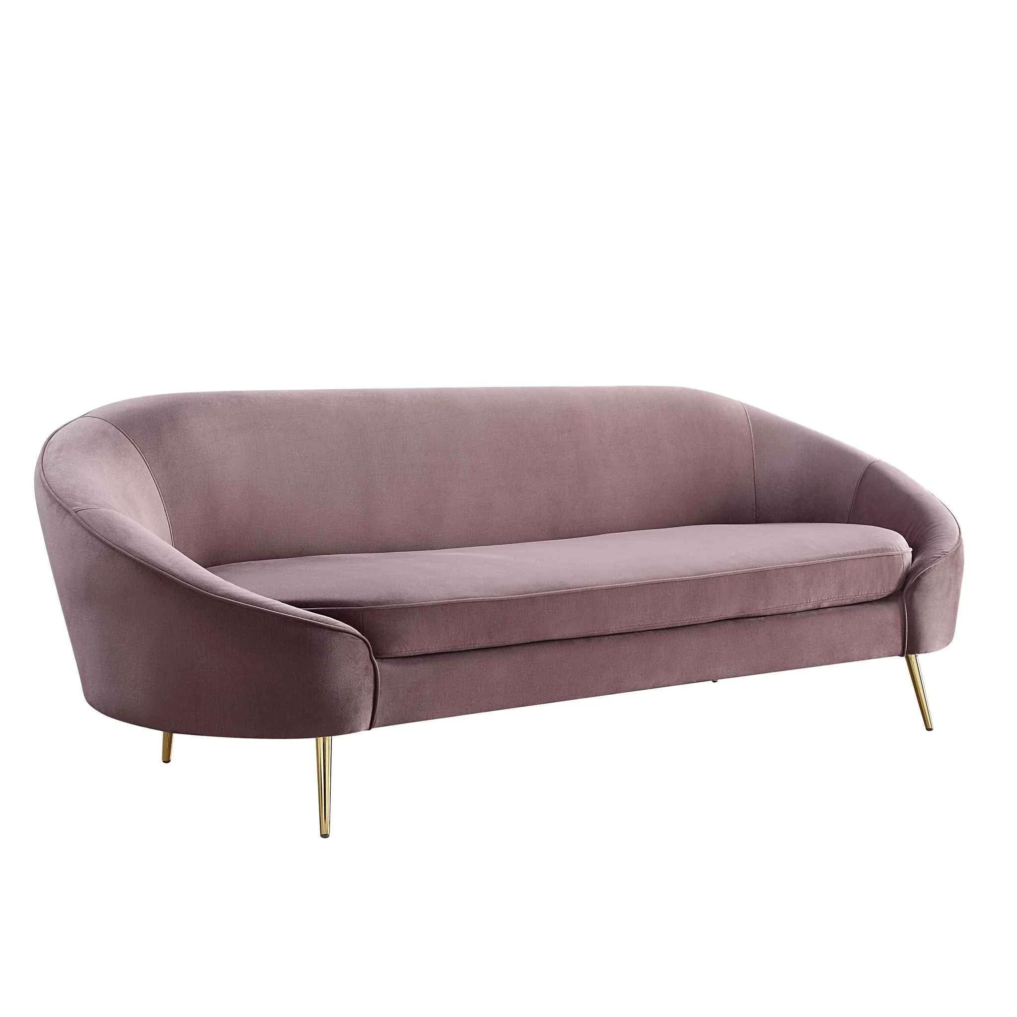 Fine Abey – Sofa – Pink Velvet High-Quality