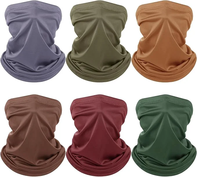 Exclusive Geyoga 6 Pieces Summer UV Protection Cooling Neck Gaiter Face Clothing Neck Sustainable