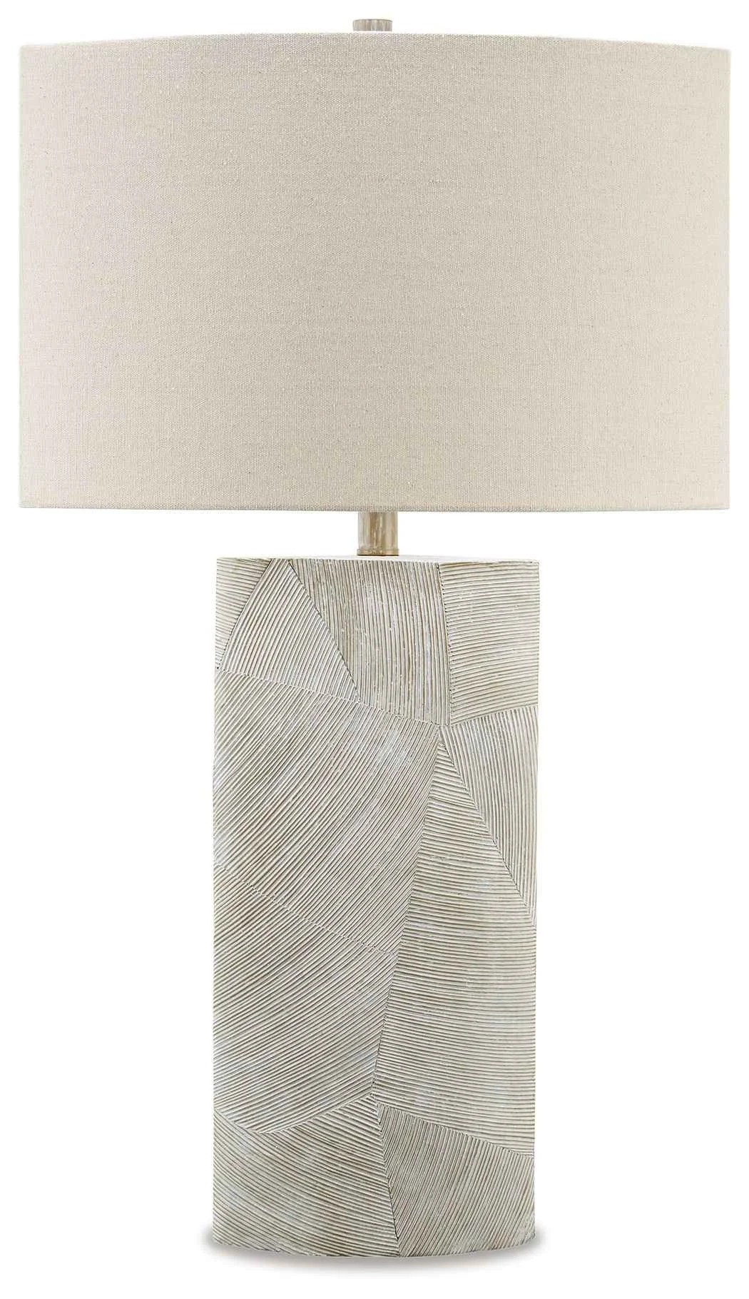 Elegant Bradard – Poly Table Lamp – Brown Natural