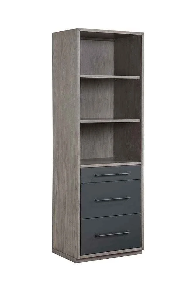 Natural Estevon – Bookcase – Gray Oak Specialty