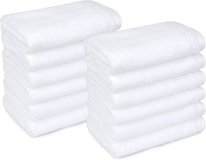 Fine Amazon Basics Cotton Washcloths Lightweight Quick-Dry Absorbent Face and Body Luxury
