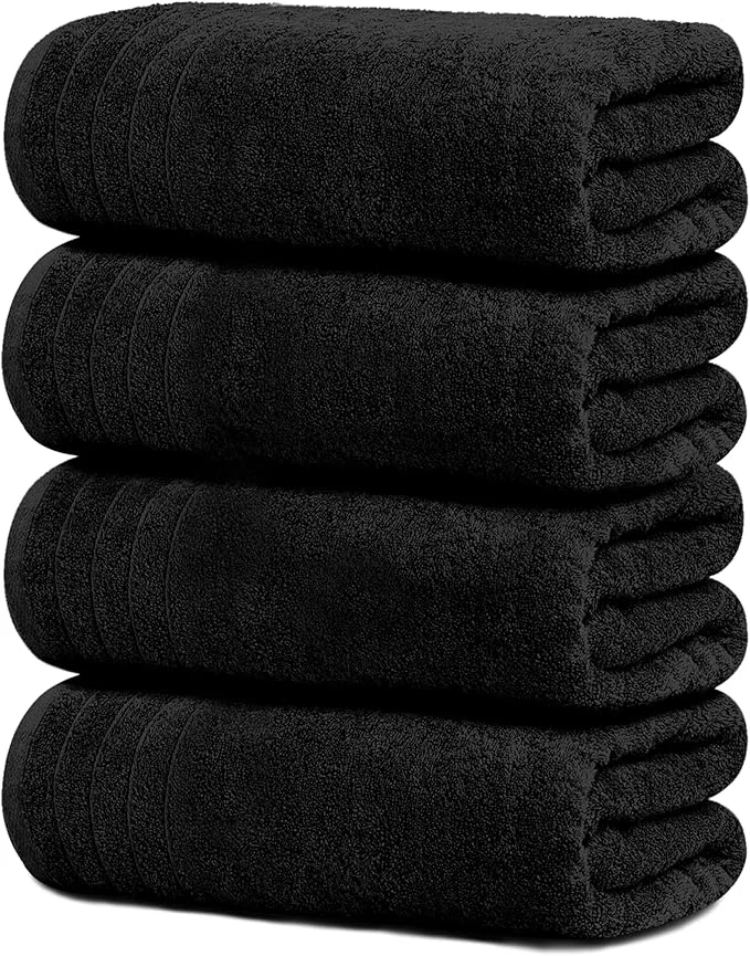 Proven Tens Towels Pack of 4 Extra Large Bath Towels 30 x 60 Inches Cotton Advanced