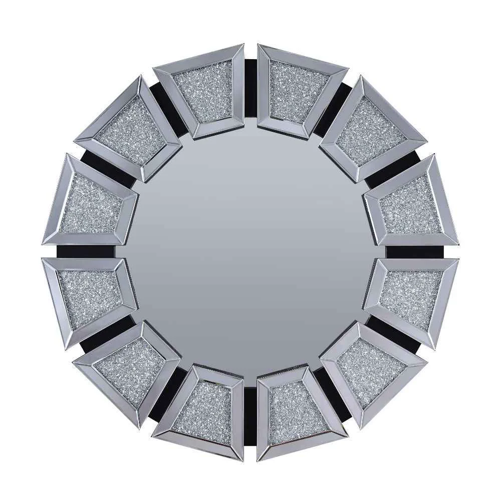 Flexible Noralie – Accent Mirror – Mirrored Faux Diamonds Efficient