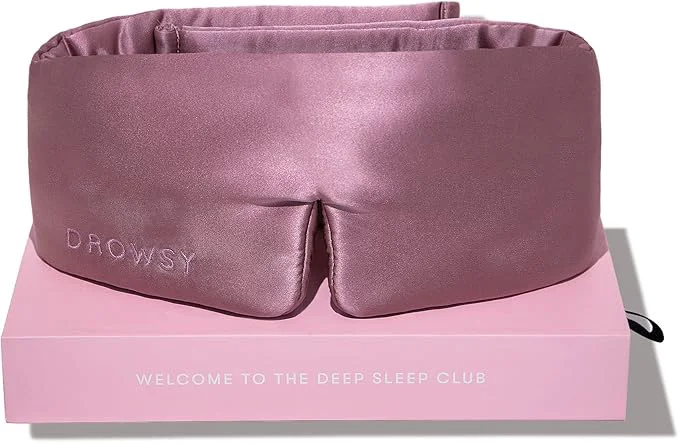 Environmentally Friendly DROWSY Silk Sleep Mask Certified