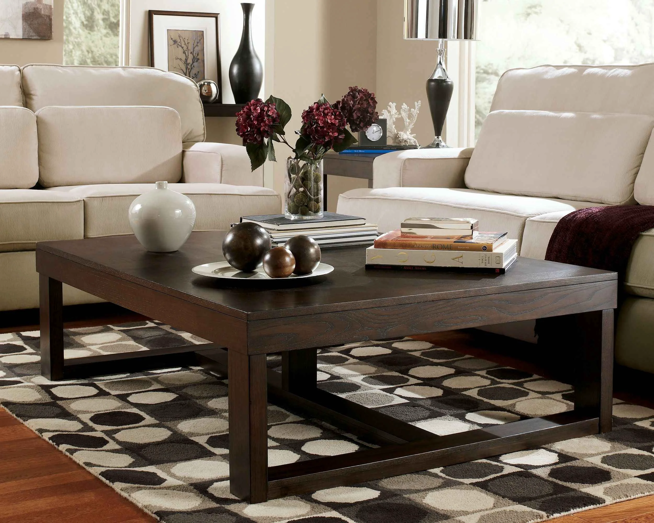 Certified Watson – Rectangular Cocktail Table – Dark Brown Long-Lasting