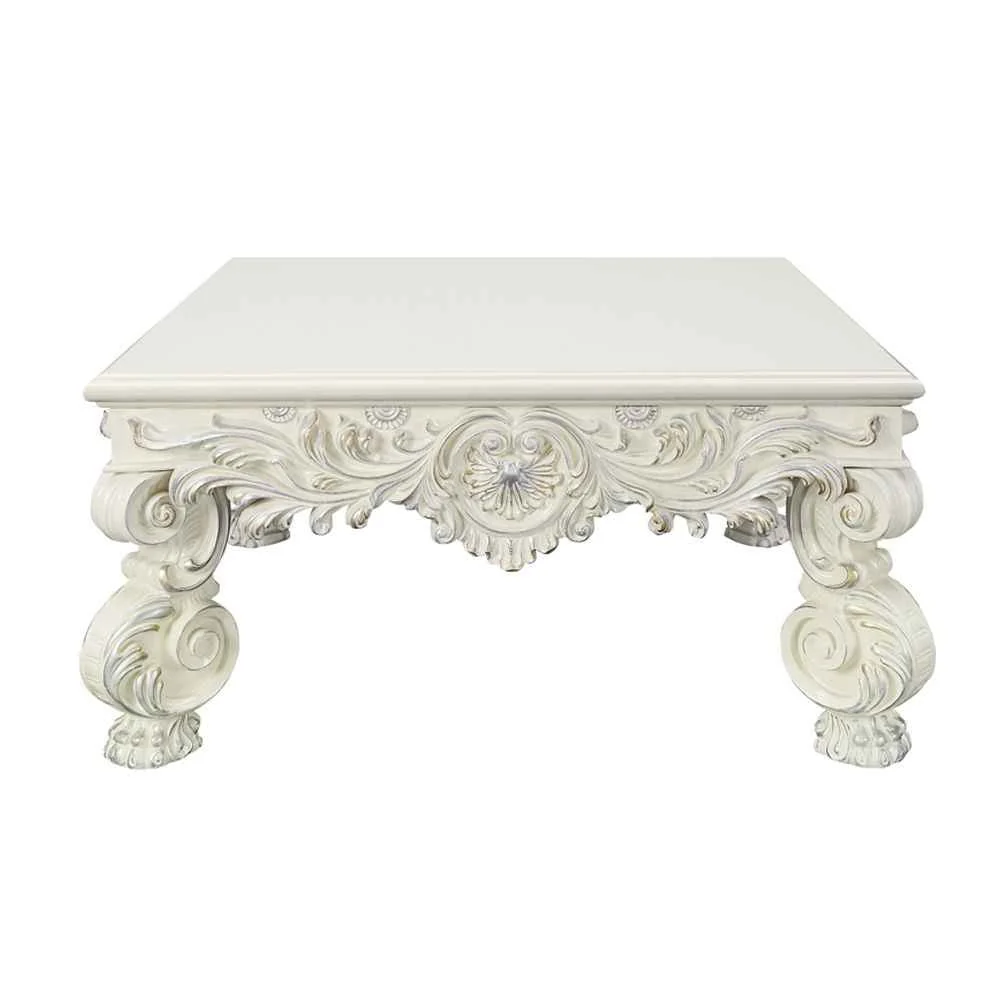 Smart Adara – Coffee Table – Antique White Modern