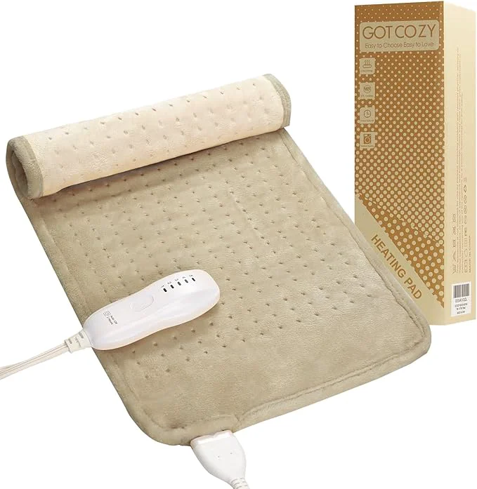 Premium GOTCOZY Heating Pad for Back Pain Relief Cramps Electric Heating Pads for Fine Crafted