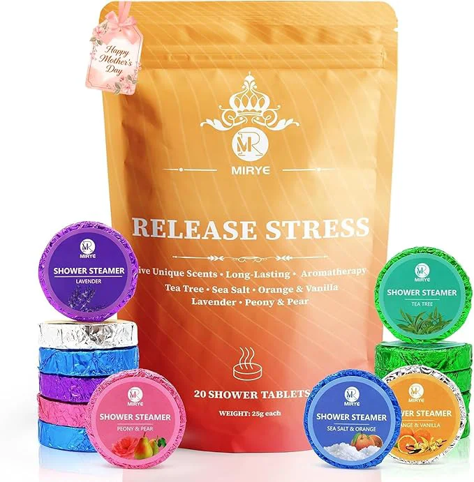 Original MR MIRYE Shower Steamers Aromatherapy Valentine’s Day Gifts Breathable