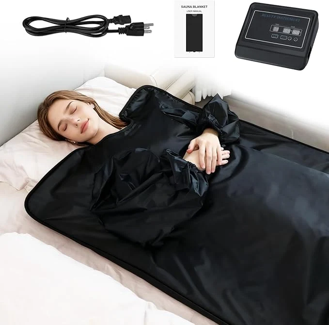 Expertly Made Bitlyle Sauna Blanket with Arm Sleeves Responsible