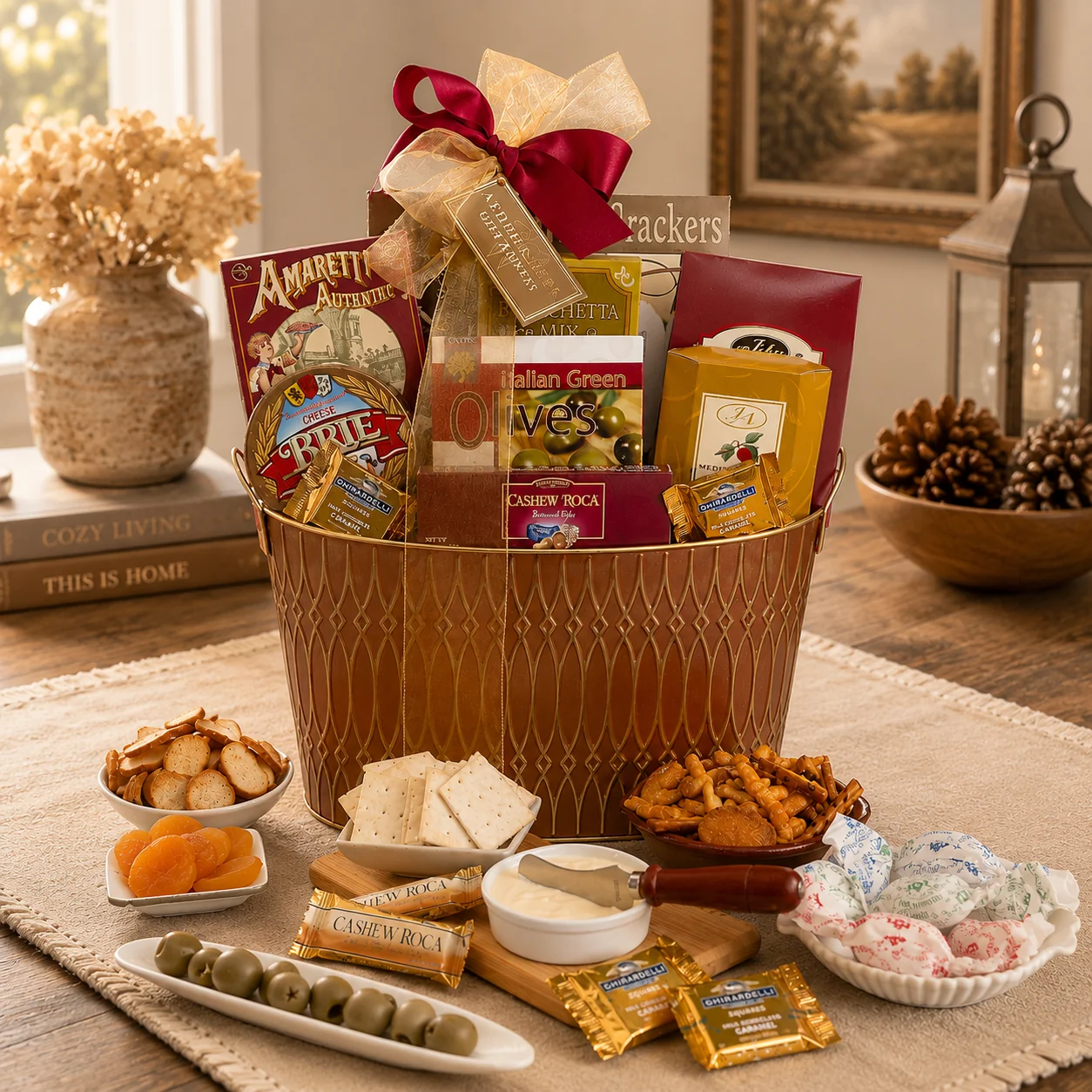 Secure Lasting Impressions Gift Basket Prestigious