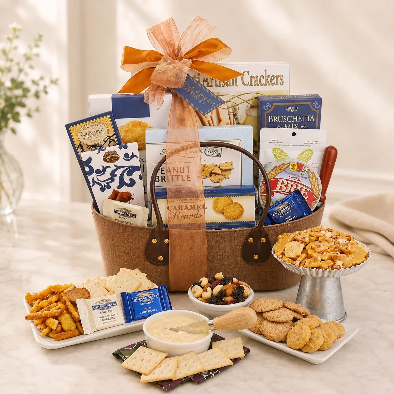 Solid The Gourmet Choice Gift Basket Official