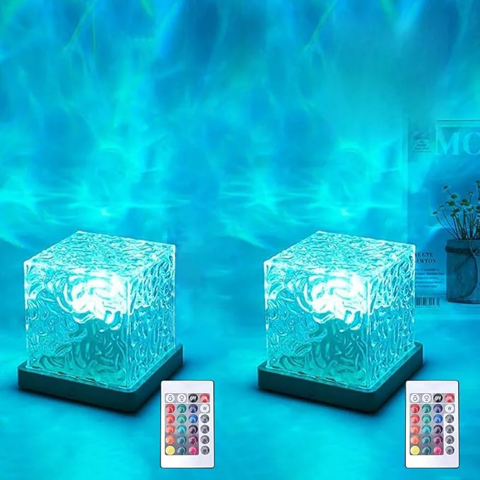 Safe Ocean Wave Projector Light 16 Color RGB Mood Light Advanced