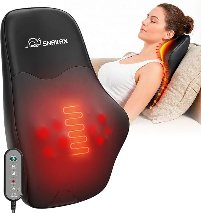 Solid Snailax Shiatsu Back Massager Smart