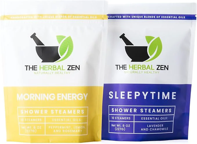 Crafted Aromatherapy Shower Steamer Gift Set Recyclable