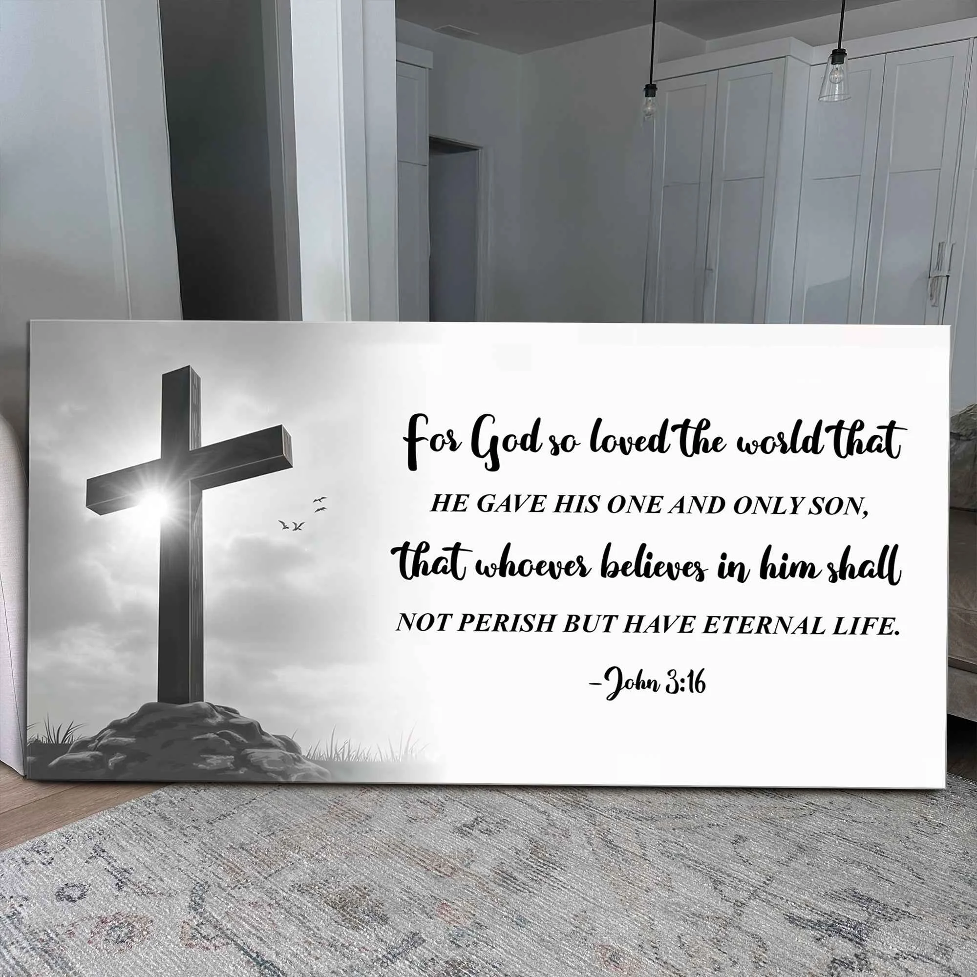 Dependable John 3 16 For God So Loved The World Faith Sign VI World-Class