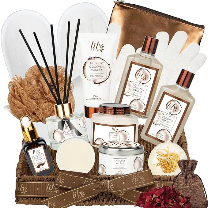 Dependable Mother’s Day Gift Basket for Mom Spa Gift Basket for Women Gifts for Women Premium Material