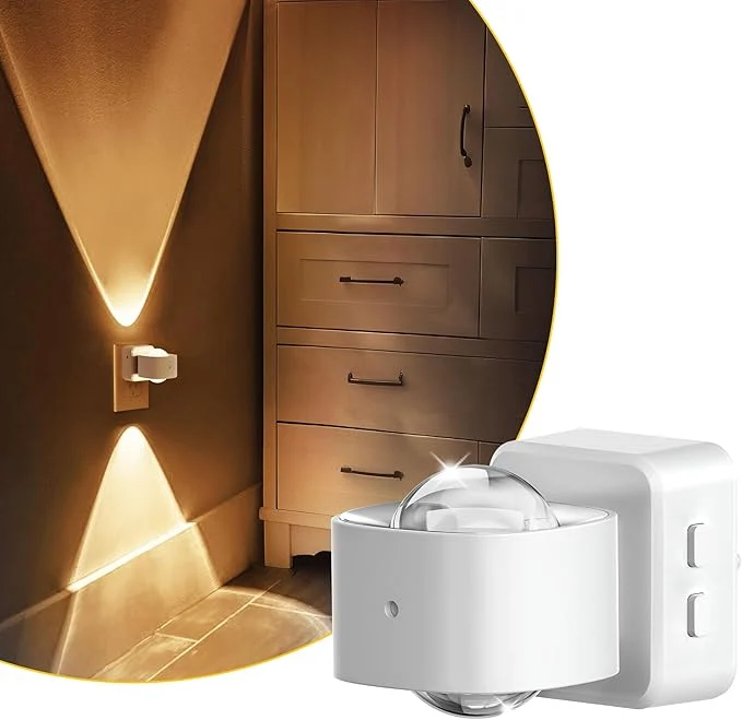 Secure L LOHAS LED Night Lights Plug into Wall Night Light Projector Dusk to Dawn Efficient