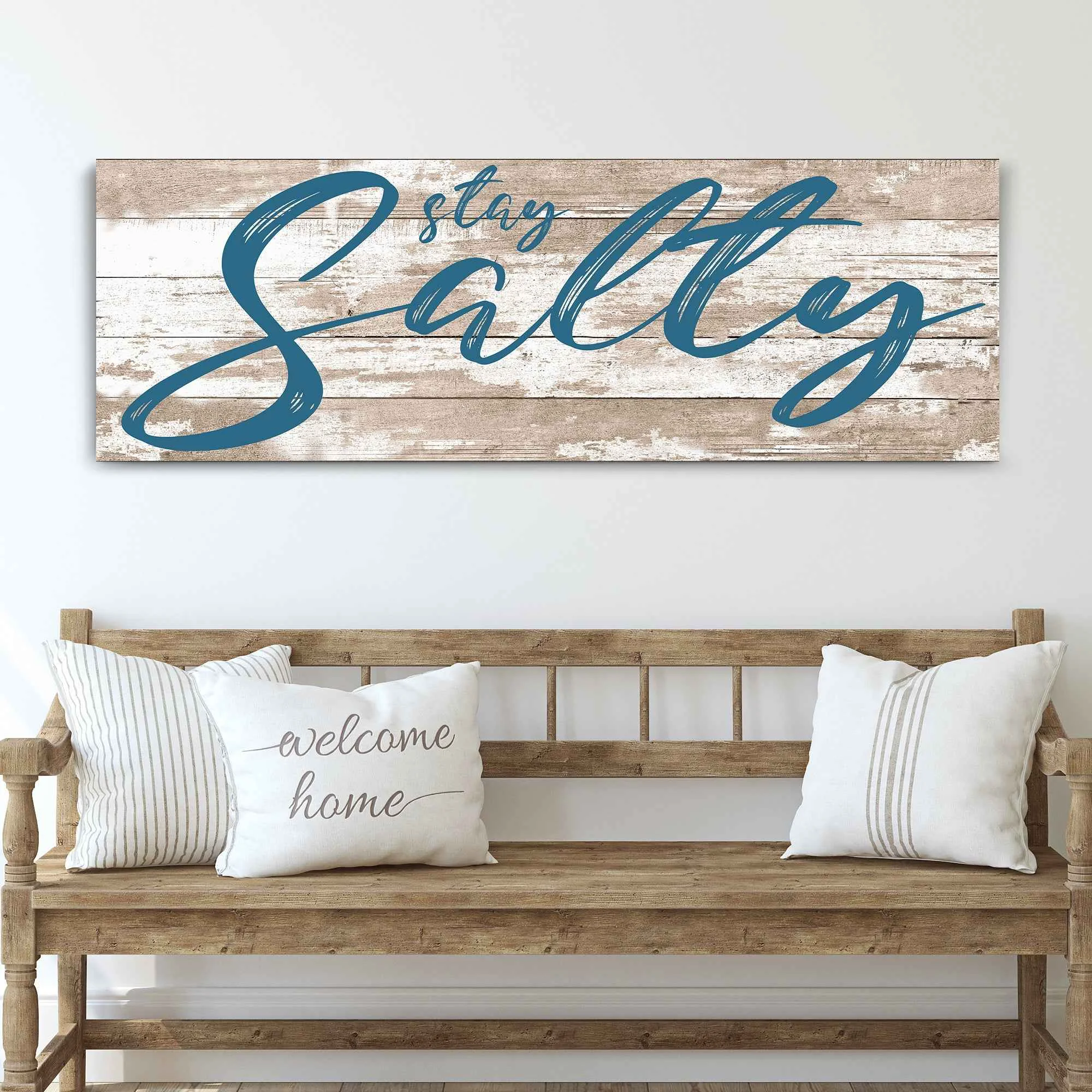 Next-Generation Stay Salty Coastal Sign II Responsible