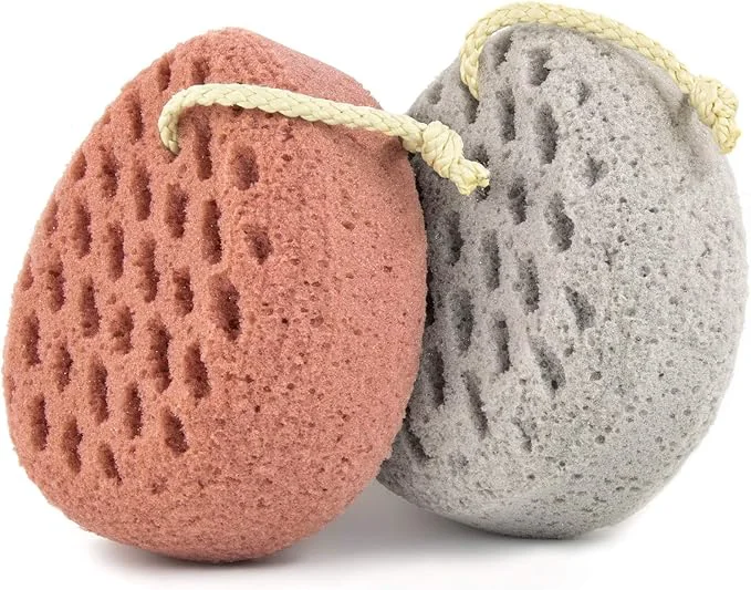 Casual BAIMEI IcyMe Bath Sponge 2-Pack -Shower Loofah Body Scrubber Stylish