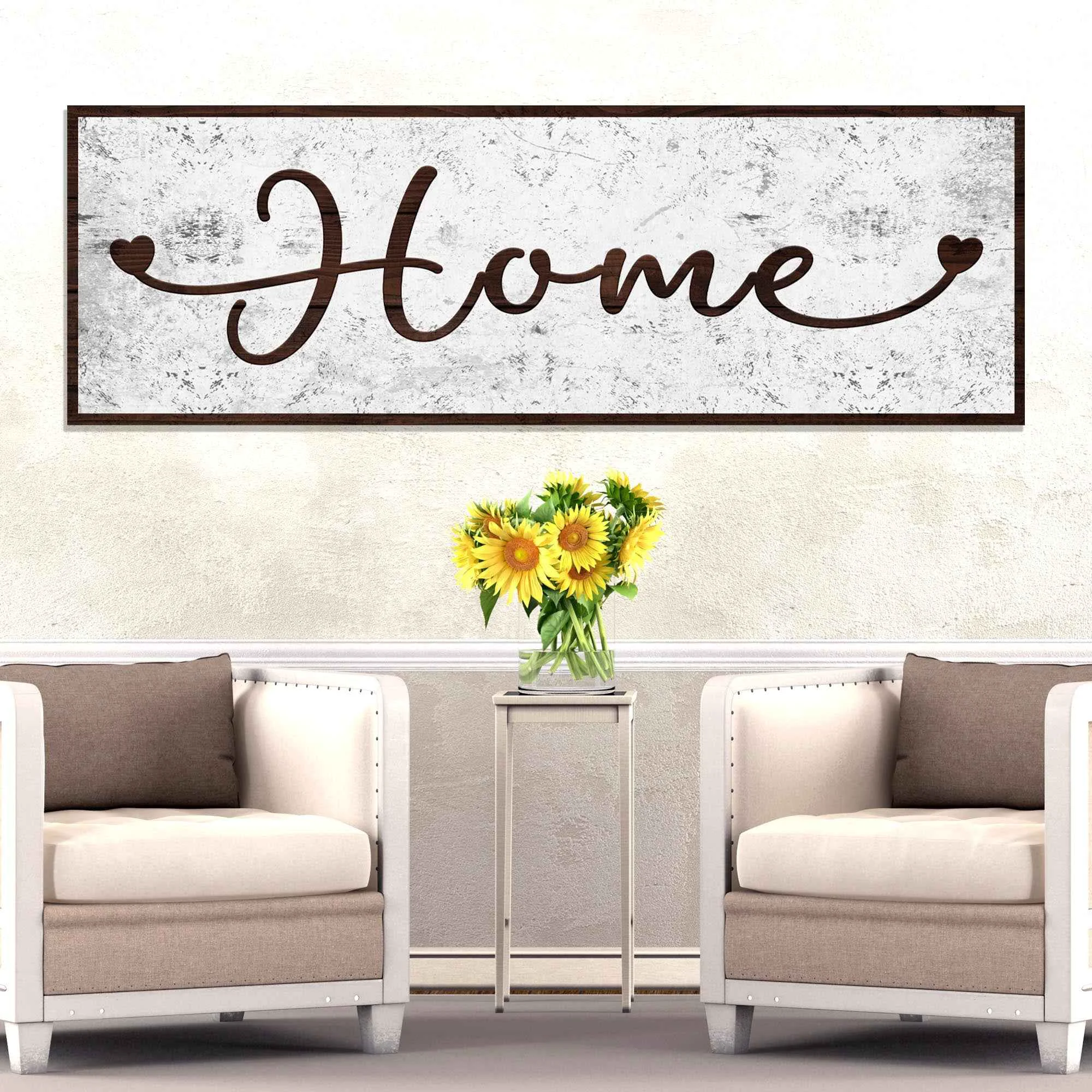 Reusable Home Sign II Stylish
