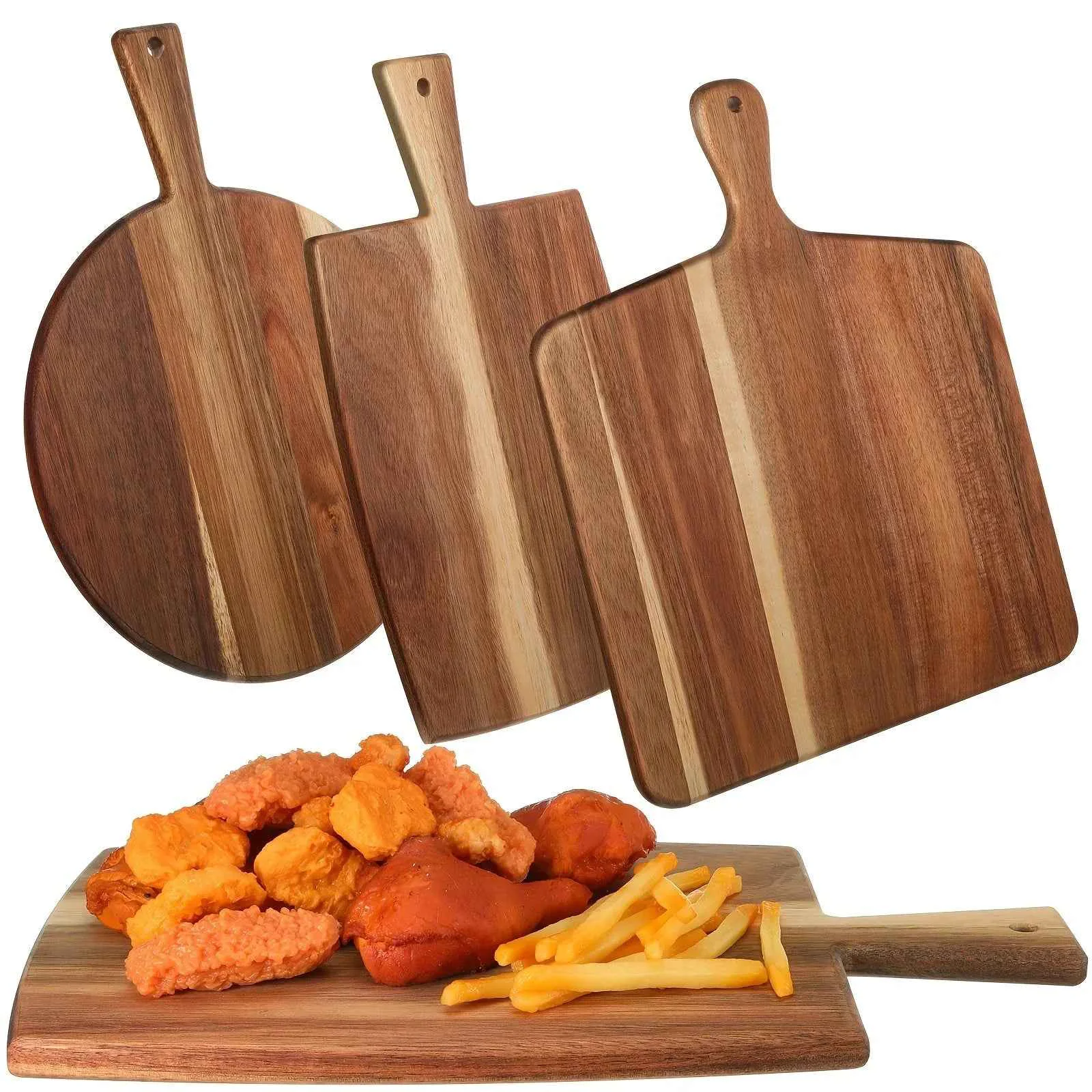 Crafted Cutting Board – Wooden Acacia Set Responsible
