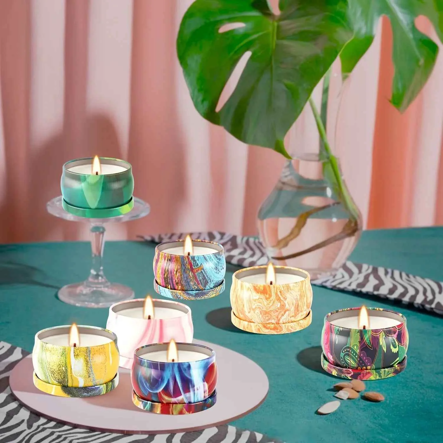 First-Class Candles – Smokeless Soy Wax Marble Scented Quality