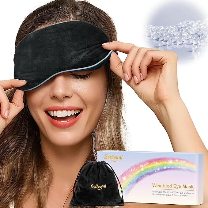 Proven BeHoomi Heated Eye Mask Weighted Sleep Mask Warm Compress Exclusive