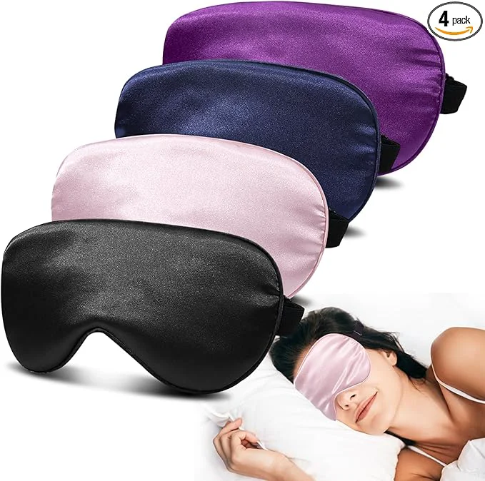 High-Quality 4 Pack Silk Sleep Mask Innovative