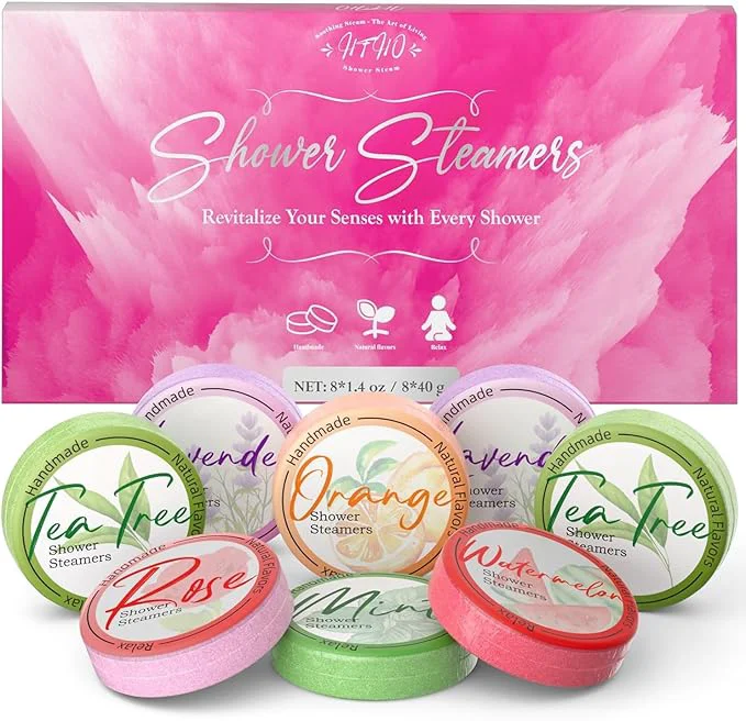 Trendy Shower Steamers Aromatherapy 8 Pack Official