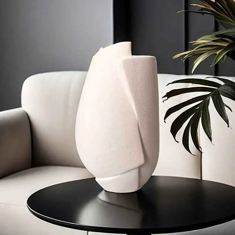 Genuine Vase – Modern Ceramic Cylinder Traditional