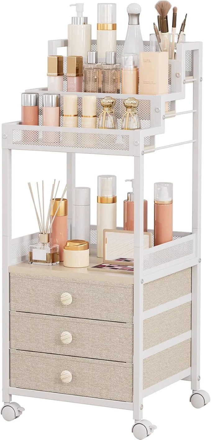 Trendy Bathroom Stand Makeup Organizer Storage Expertly Made