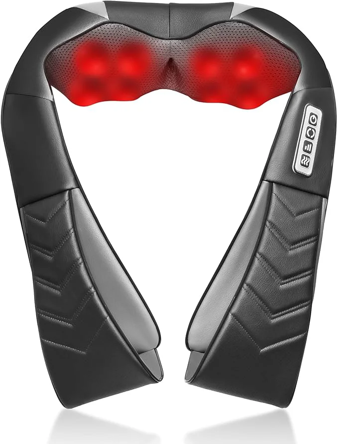 Lightweight UFFAE Shiatsu Neck and Back Massager Elite